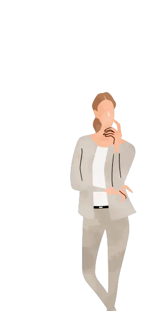 女性のイラスト