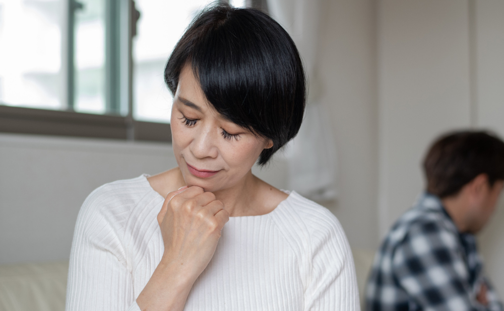 熟年離婚 生活できない